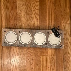 Decorative candle light up holder